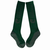 Coco Equestrian Green Unisex Child Knee High Long Boot Riding Socks - 1 Pair