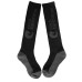 Coco Equestrian Dark Grey Unisex Adult Knee High Long Boot Riding Socks - 1 Pair