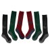 Coco Equestrian Child Knee High Riding Socks - 3 Pairs - Red/Green/Dark Grey Coco Equestrian Child Knee High Riding Socks - 3 Pairs - Red/Green/Dark Grey