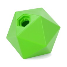 Coco Equestrian Green Refillable Hexagonal Horse Treat Ball Stable Paddock Toy